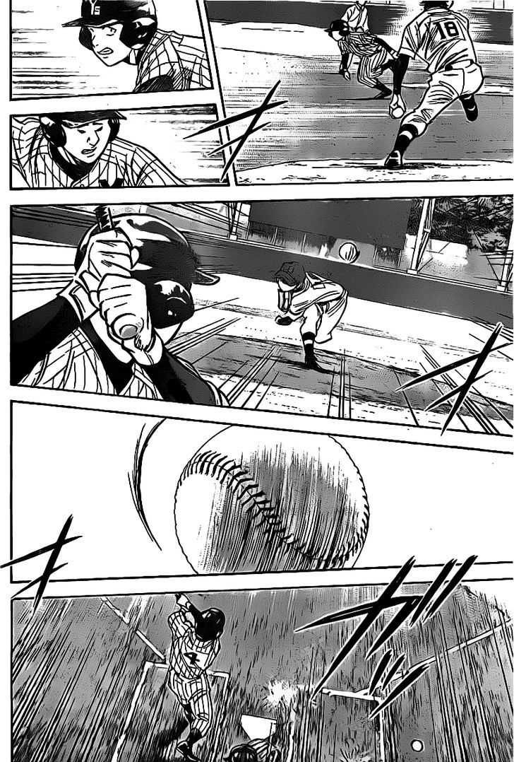 Daiya no A Chapter 384 page 14 - Chapter 384 : The Best Straight Fastball