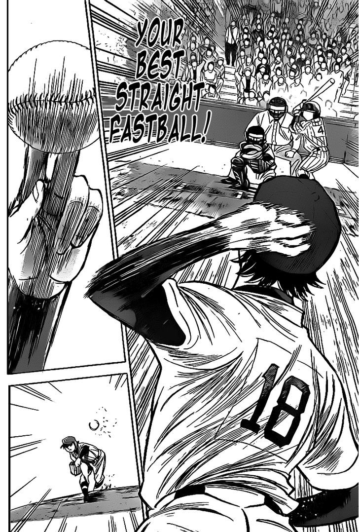 Daiya no A Chapter 384 page 18 - Chapter 384 : The Best Straight Fastball