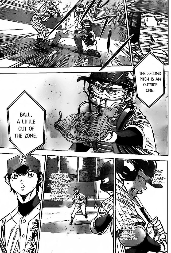 Daiya no A Chapter 384 page 3 - Chapter 384 : The Best Straight Fastball