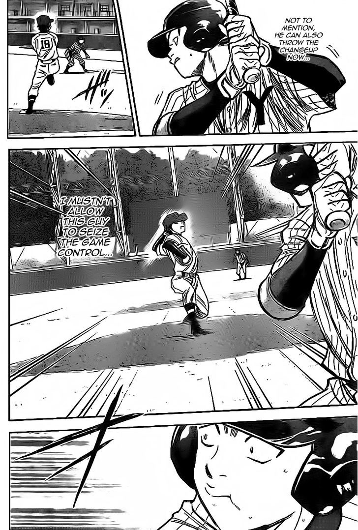 Daiya no A Chapter 384 page 4 - Chapter 384 : The Best Straight Fastball