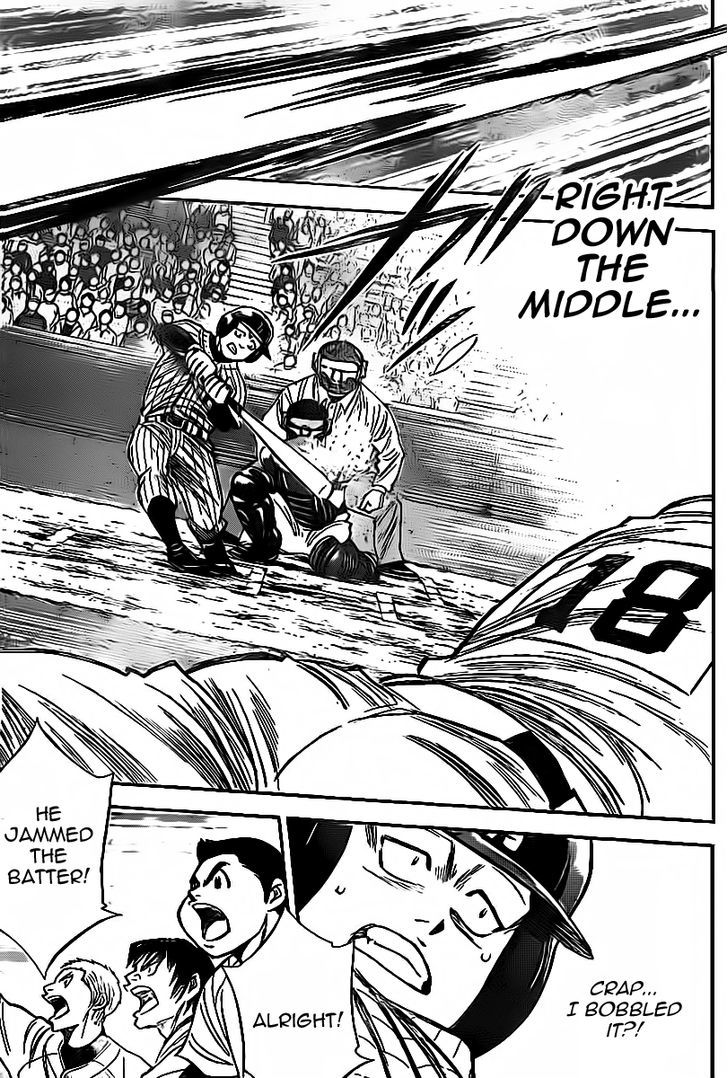 Daiya no A Chapter 384 page 5 - Chapter 384 : The Best Straight Fastball