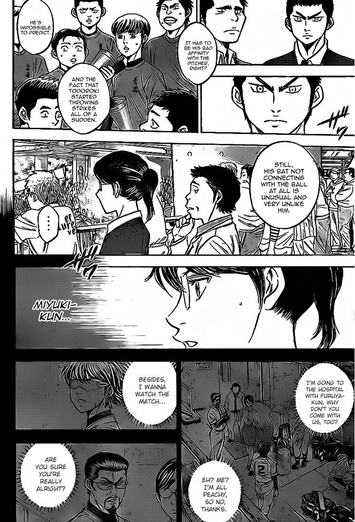 Daiya no A Chapter 385 page 13 - Chapter 385 : Not Like Himself