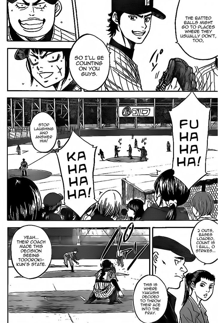 Daiya no A Chapter 387 page 10 - Chapter 387 : Focus On The First Pitch