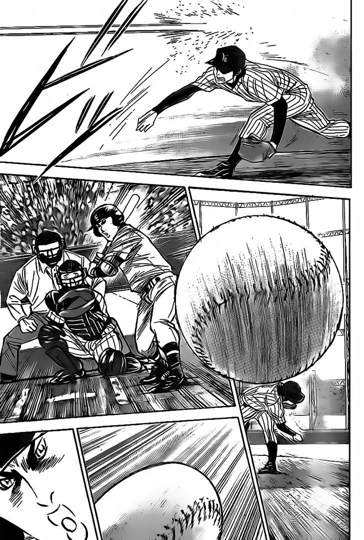 Daiya no A Chapter 387 page 18 - Chapter 387 : Focus On The First Pitch