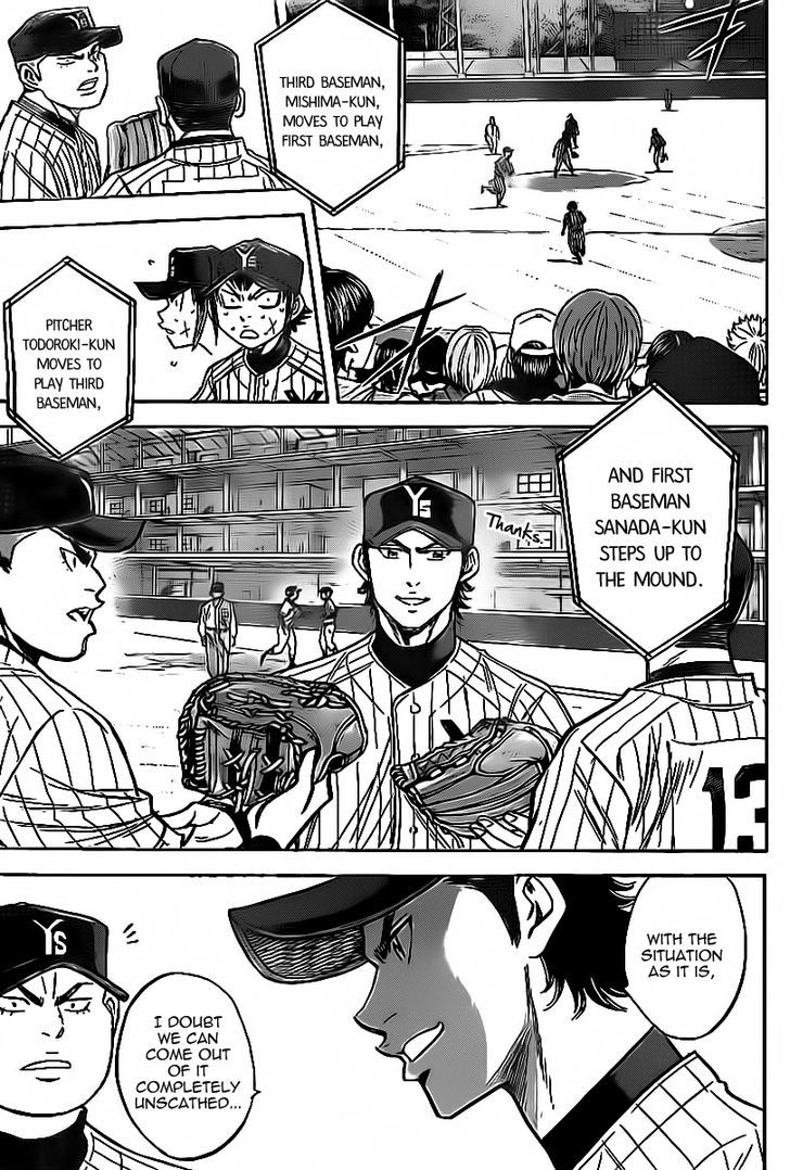 Daiya no A Chapter 387 page 9 - Chapter 387 : Focus On The First Pitch