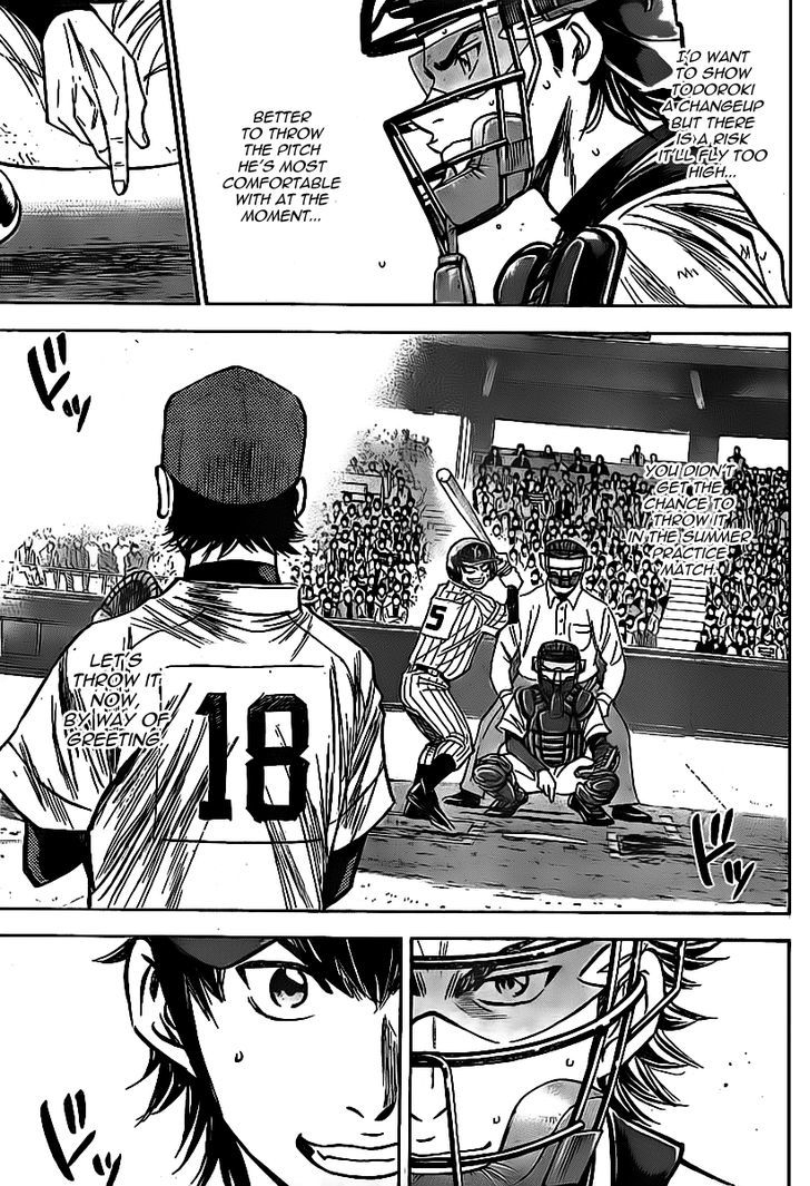 Daiya no A Chapter 390 page 6 - Chapter 390 : By Way Of Greeting