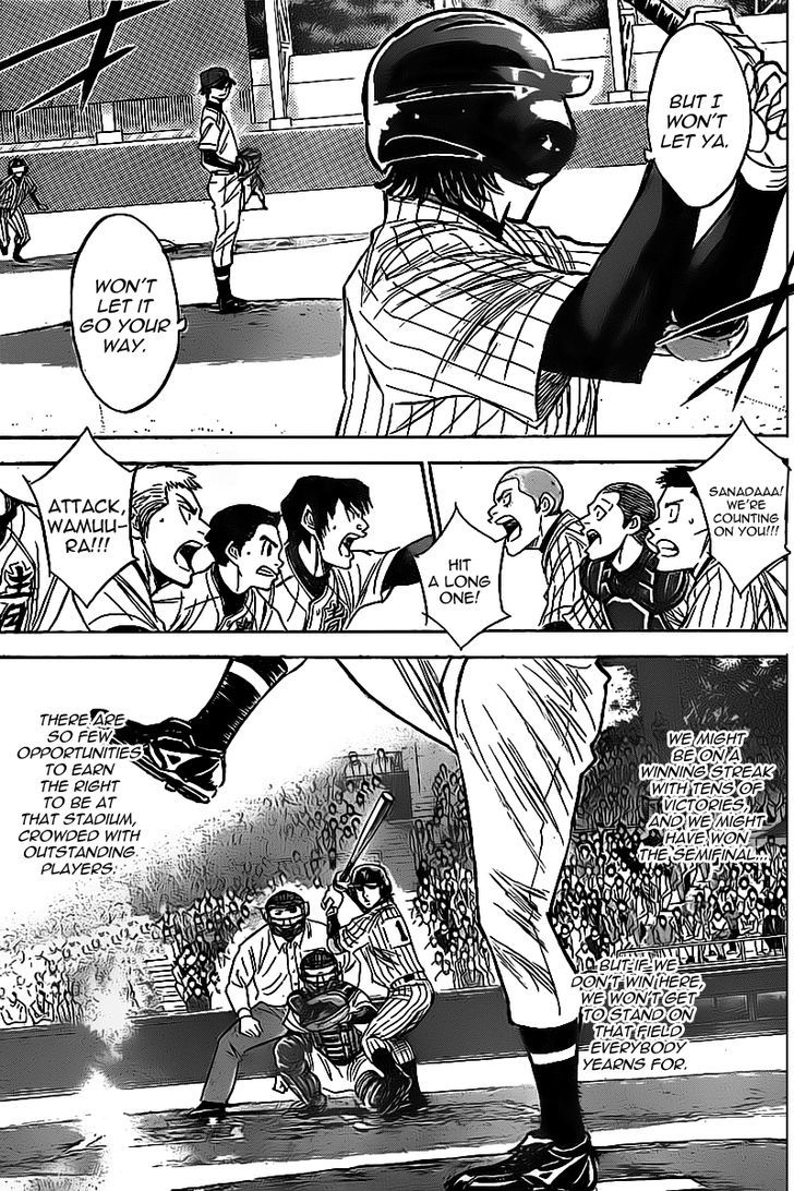 Daiya no A Chapter 391 page 10 - Chapter 391 : The Meeting On The Mound