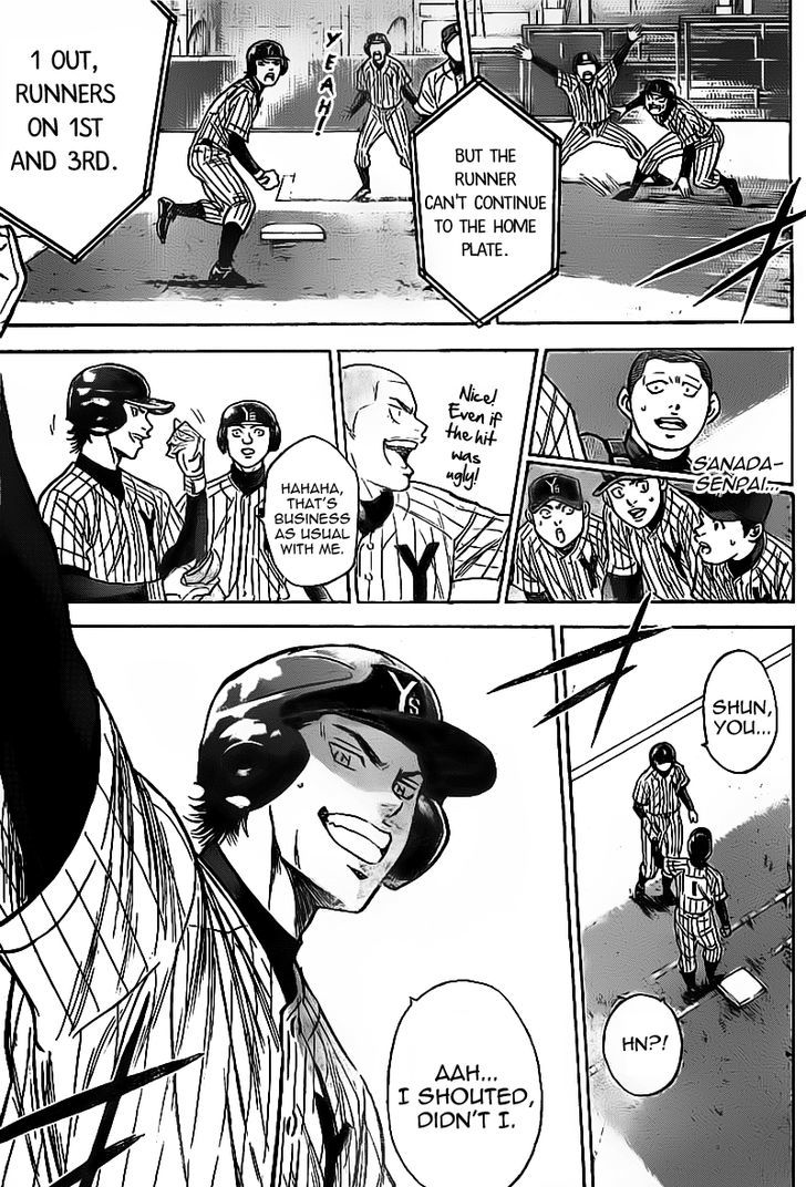 Daiya no A Chapter 391 page 16 - Chapter 391 : The Meeting On The Mound