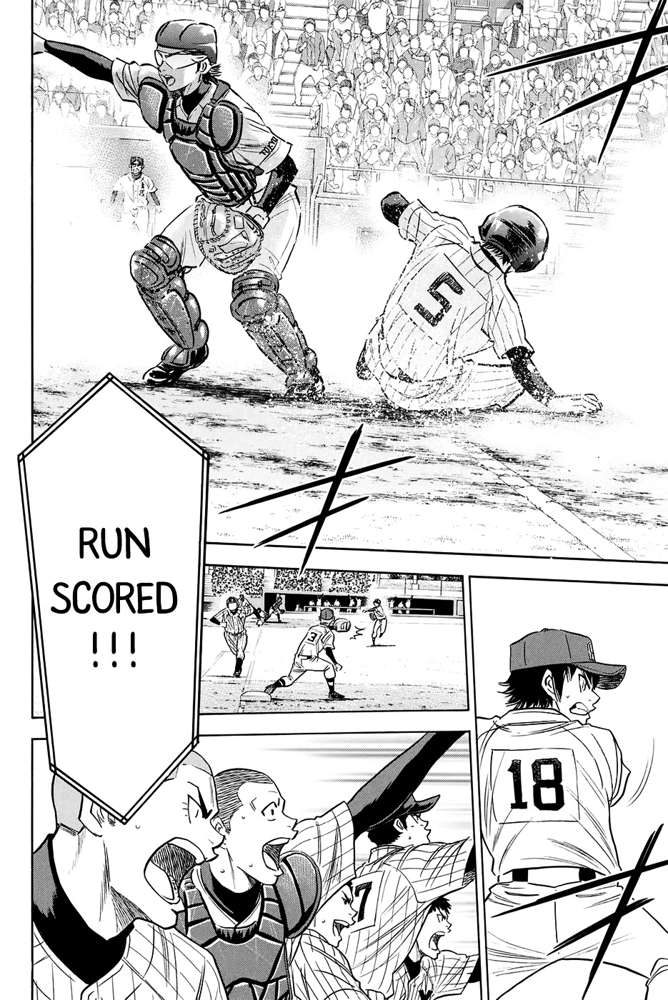 Daiya no A Chapter 392 page 14 - Chapter 392 : The Meeting On the Mound