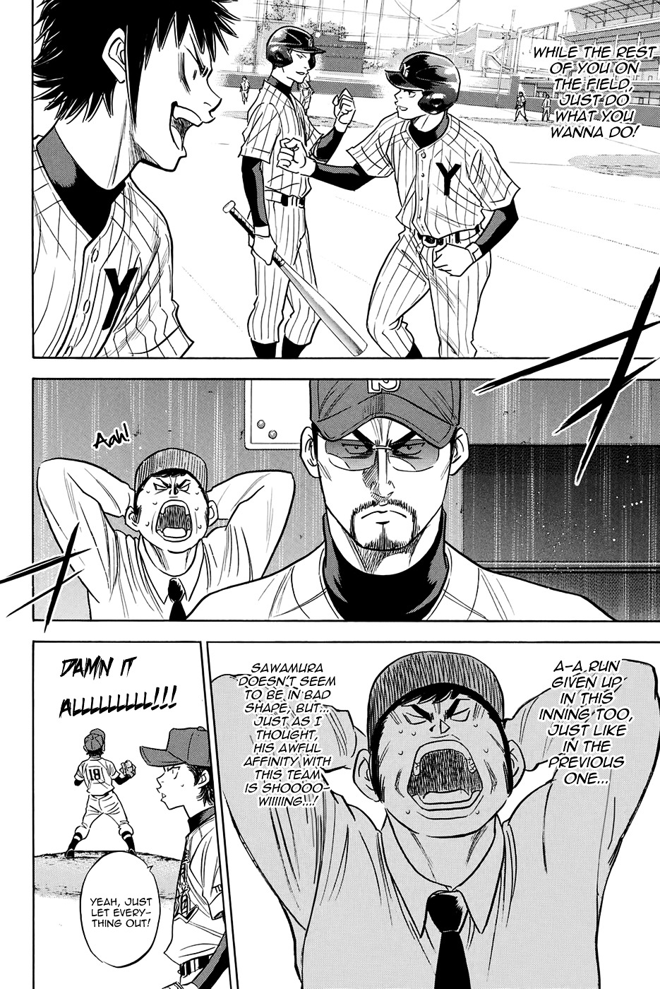 Daiya no A Chapter 392 page 16 - Chapter 392 : The Meeting On the Mound