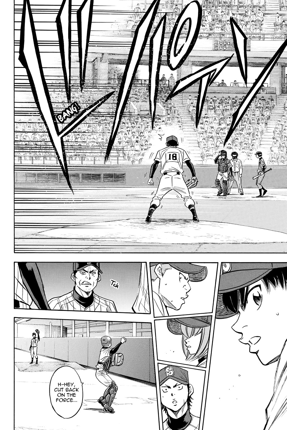 Daiya no A Chapter 392 page 18 - Chapter 392 : The Meeting On the Mound