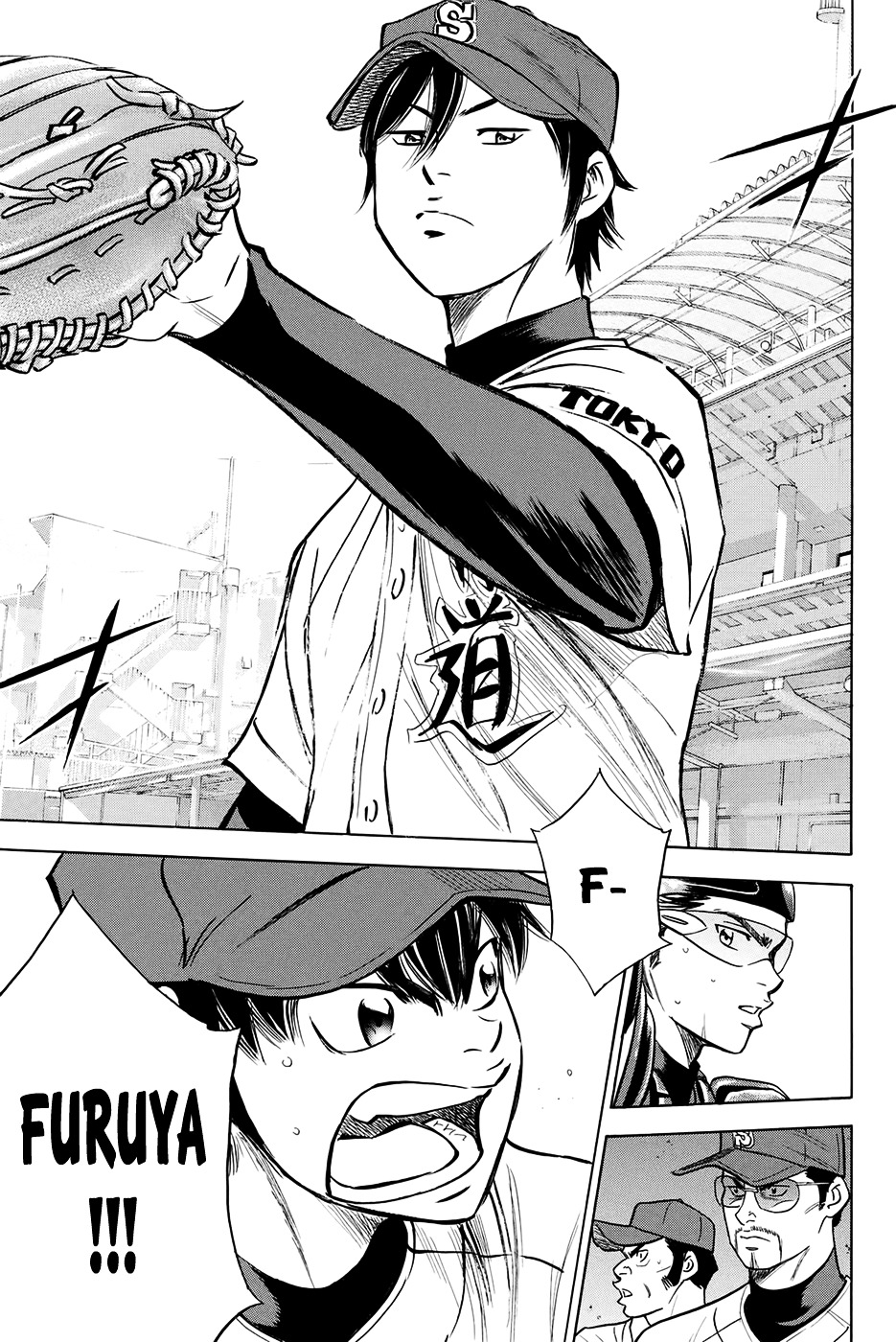Daiya no A Chapter 392 page 19 - Chapter 392 : The Meeting On the Mound