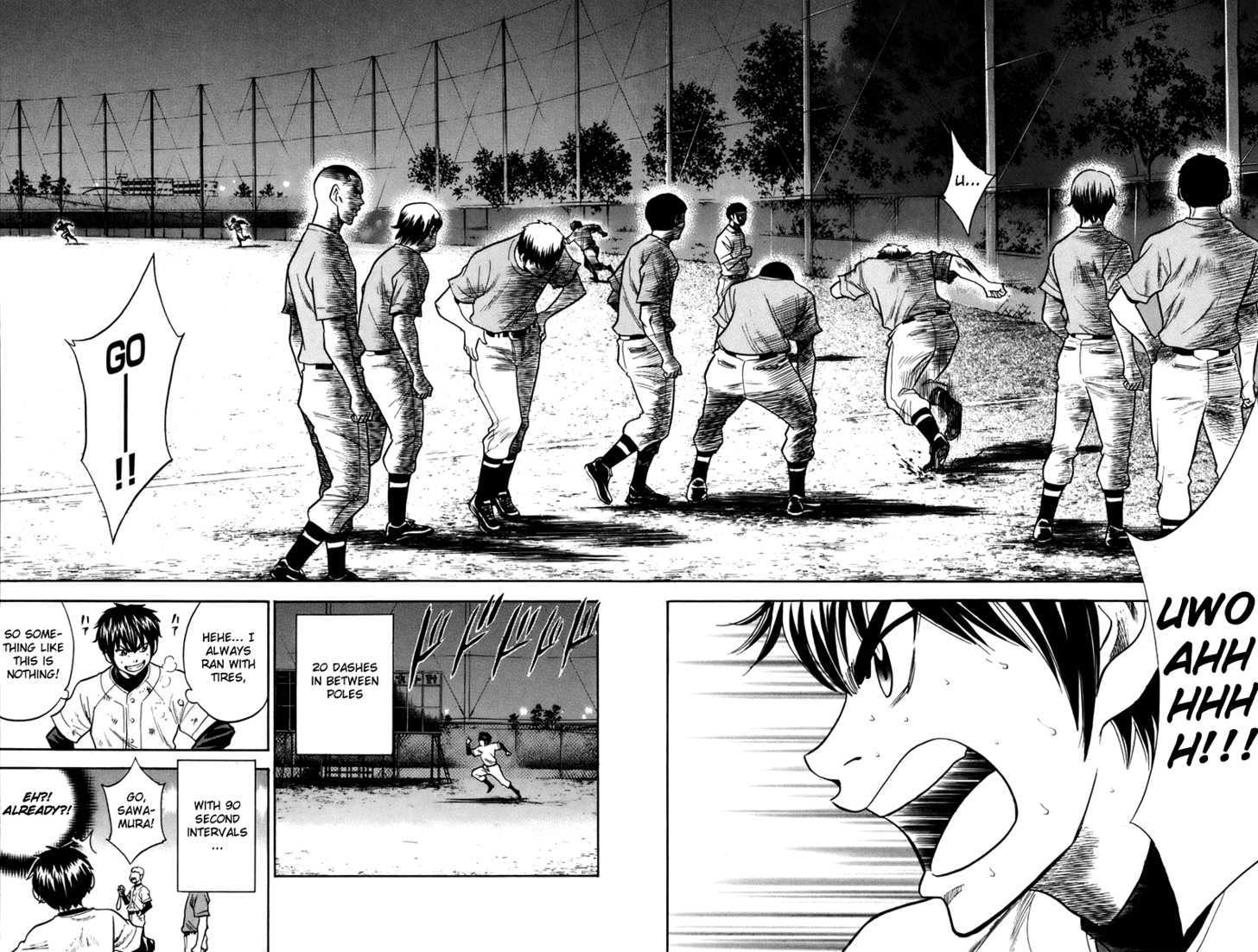 Daiya no A Chapter 40 page 14 - Chapter 40 : Training Camp Starts