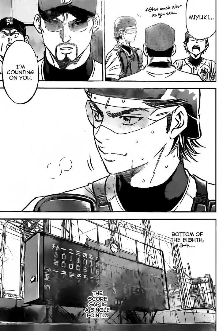 Daiya no A Chapter 400 page 11 - Chapter 400 : Density levels