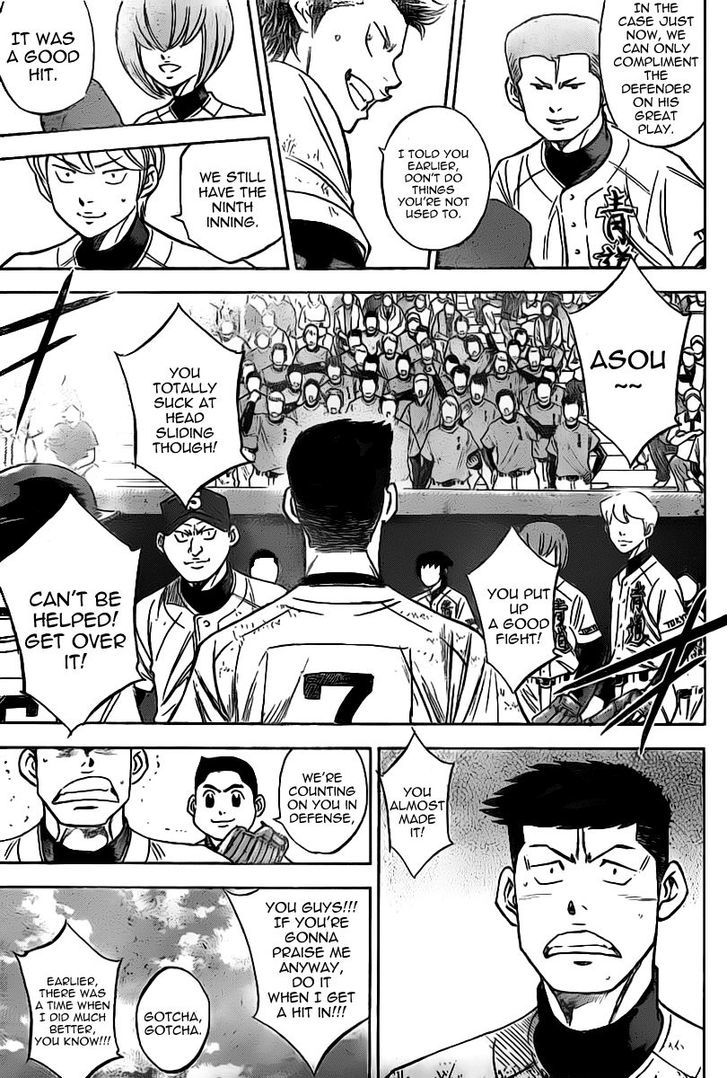 Daiya no A Chapter 400 page 9 - Chapter 400 : Density levels