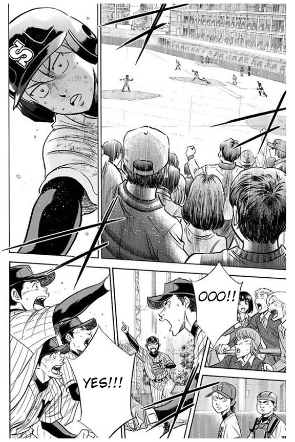 Daiya no A Chapter 402 page 14 - Chapter 402: On the Ropes