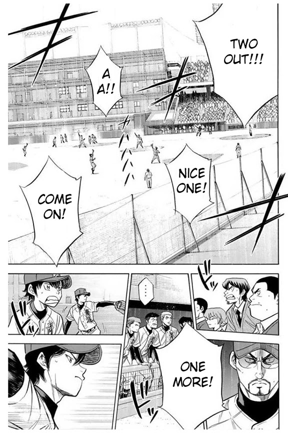 Daiya no A Chapter 402 page 15 - Chapter 402: On the Ropes