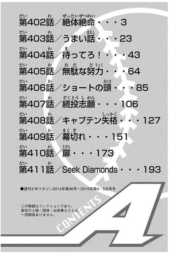 Daiya no A Chapter 402 page 3 - Chapter 402: On the Ropes