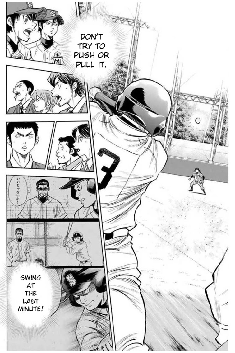 Daiya no A Chapter 406 page 11 - Chapter 406: Shortstop's Head
