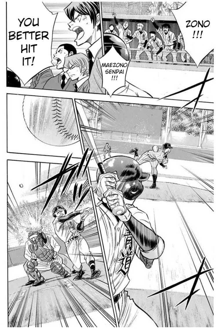 Daiya no A Chapter 406 page 2 - Chapter 406: Shortstop's Head