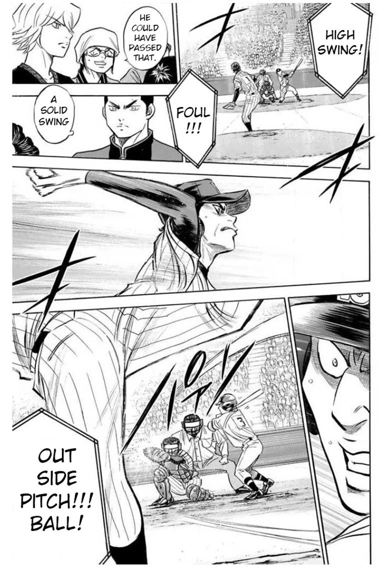 Daiya no A Chapter 406 page 3 - Chapter 406: Shortstop's Head