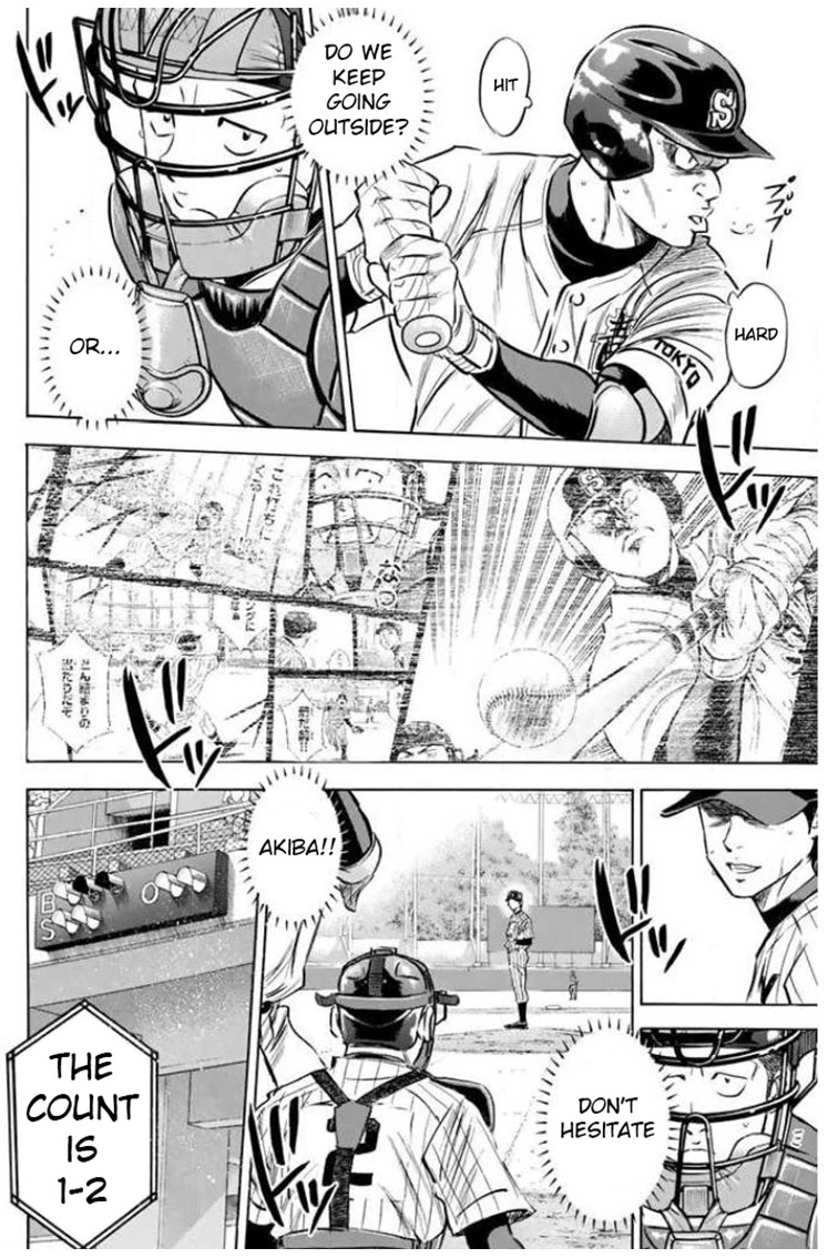 Daiya no A Chapter 406 page 6 - Chapter 406: Shortstop's Head