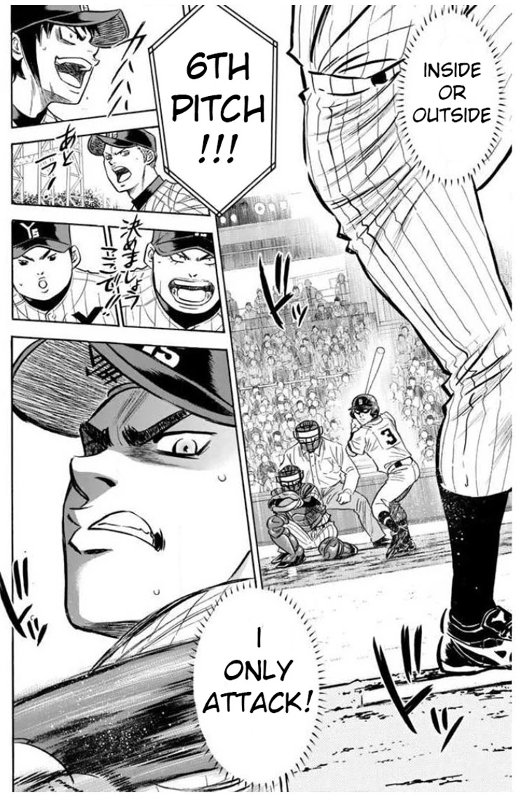Daiya no A Chapter 406 page 8 - Chapter 406: Shortstop's Head