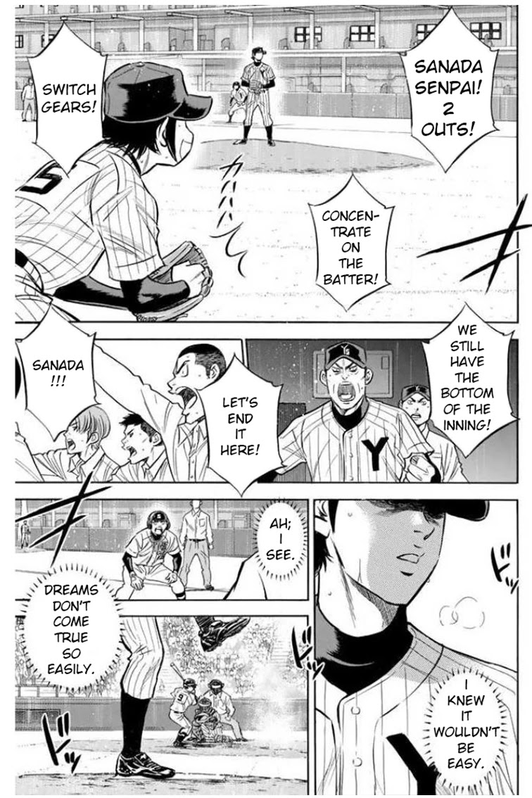 Daiya no A Chapter 407 page 10 - Chapter 407: Desire to Keep Pitching