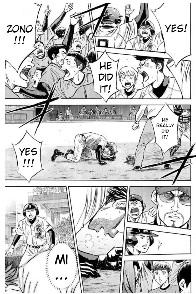 Daiya no A Chapter 407 page 4 - Chapter 407: Desire to Keep Pitching