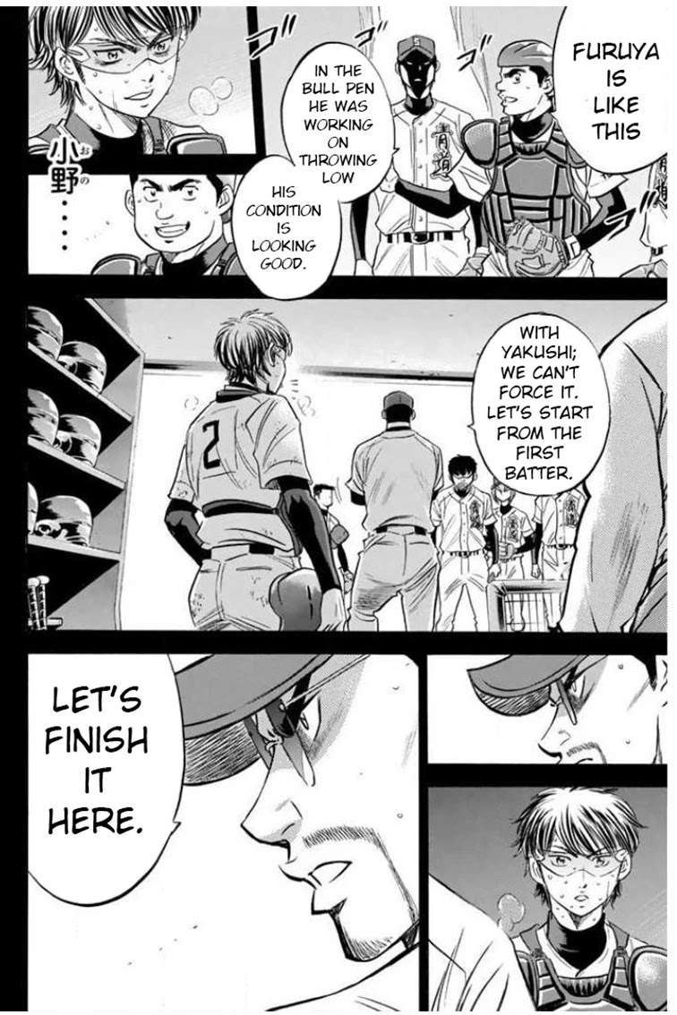 Daiya no A Chapter 408 page 11 - Chapter 408: Failure as the Captain
