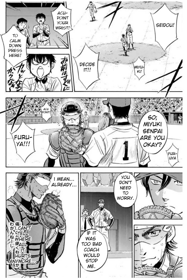Daiya no A Chapter 408 page 13 - Chapter 408: Failure as the Captain