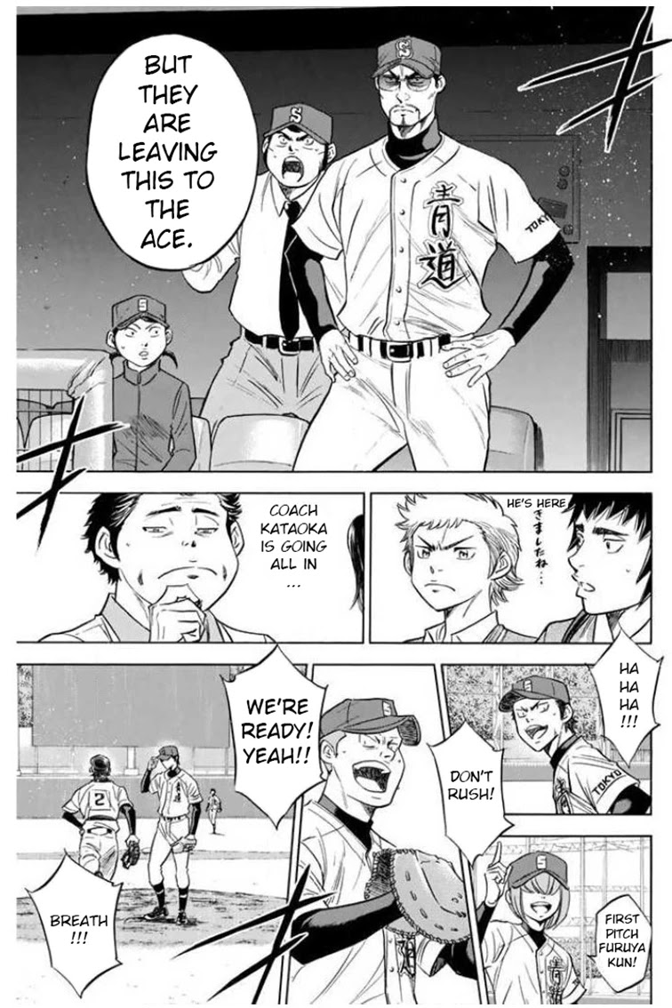 Daiya no A Chapter 408 page 6 - Chapter 408: Failure as the Captain