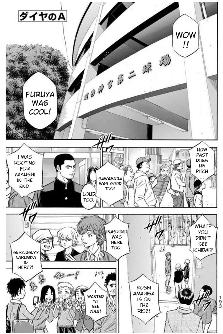 Daiya no A Chapter 411 page 1 - Chapter 411: Seek Diamonds