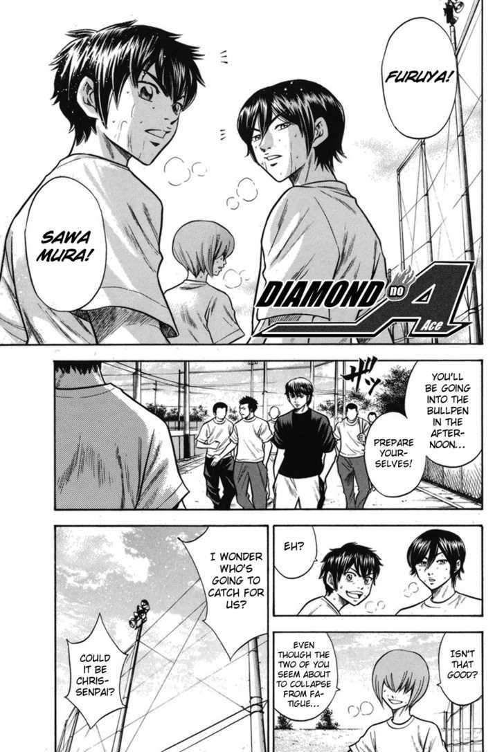 Daiya no A Chapter 43 page 1 - Chapter 43 : Lead the Team with Your Own Performance!