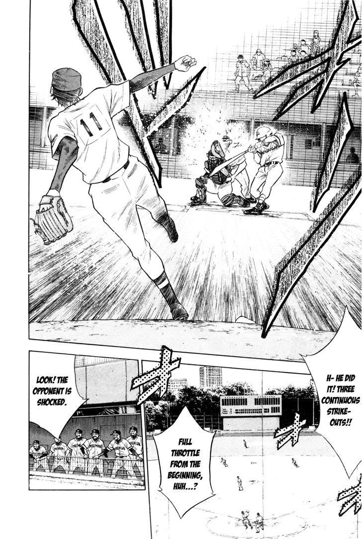 Daiya no A Chapter 64 page 11 - Chapter 64 : That Boy's Got a Strong Arm