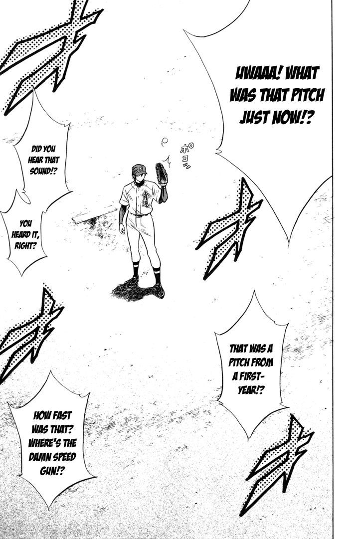 Daiya no A Chapter 64 page 8 - Chapter 64 : That Boy's Got a Strong Arm