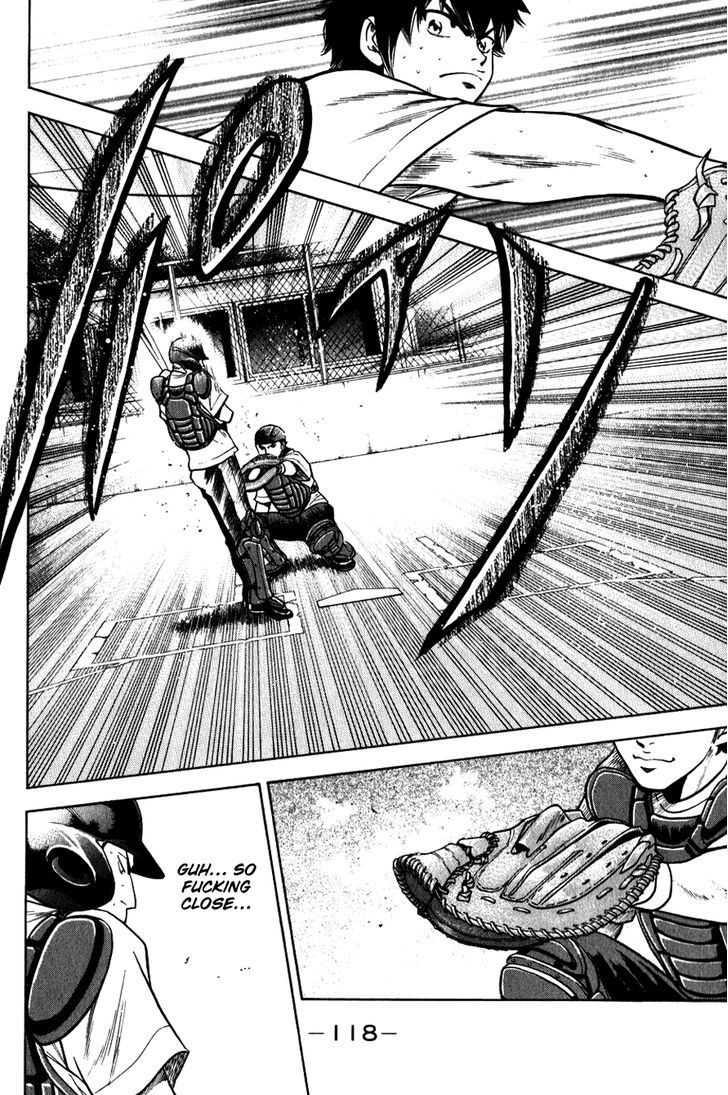 Daiya no A Chapter 72 page 14 - Chapter 72 : Are You Scared?
