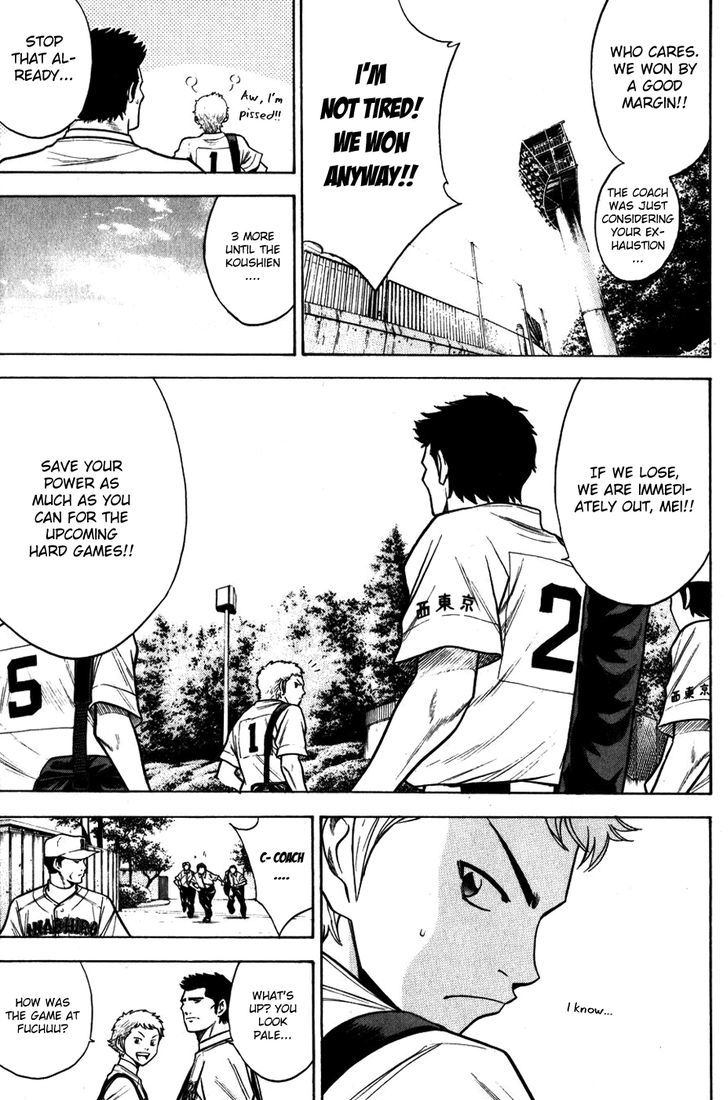 Daiya no A Chapter 92 page 19 - Chapter 92 : It's Waiting...
