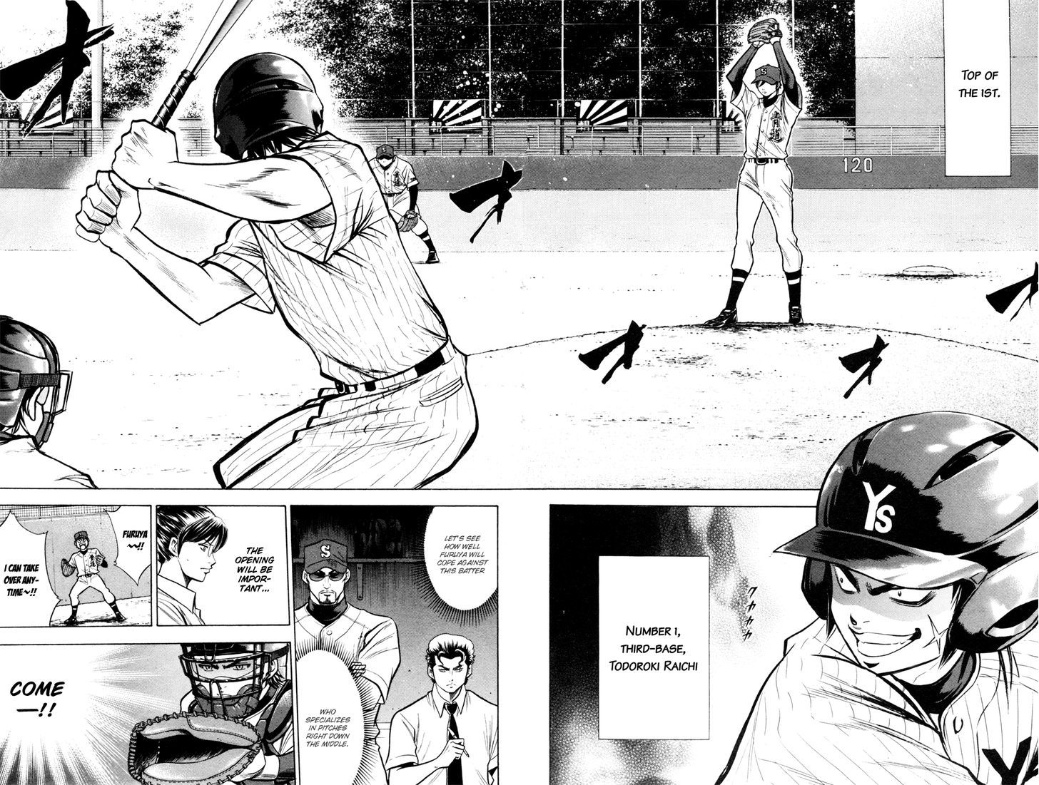 Daiya no A Chapter 98 page 2 - Chapter 98 : Sudden Meeting?