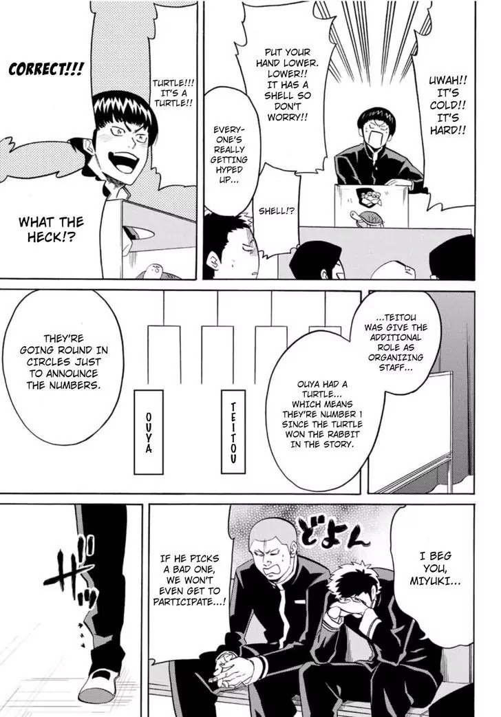 Daiya no B!! - Seidou Koukou Suisou Gakubu Chapter 23 page 7 - Chapter 23