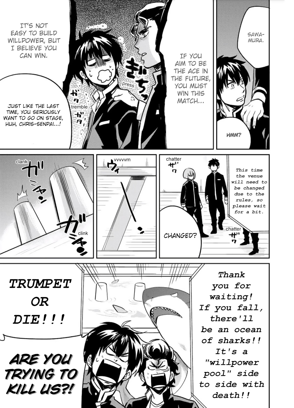 Daiya no B!! - Seidou Koukou Suisou Gakubu Chapter 28 page 3 - Chapter 28: Shark Fan Cap