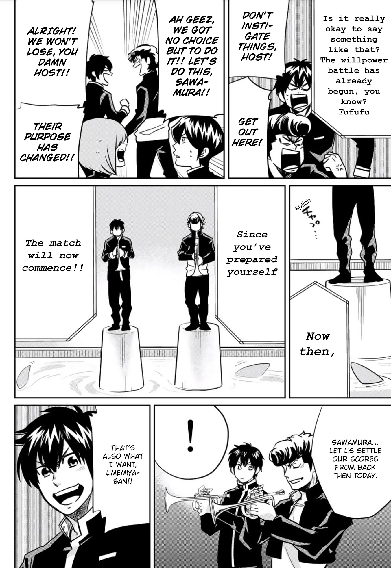 Daiya no B!! - Seidou Koukou Suisou Gakubu Chapter 28 page 4 - Chapter 28: Shark Fan Cap