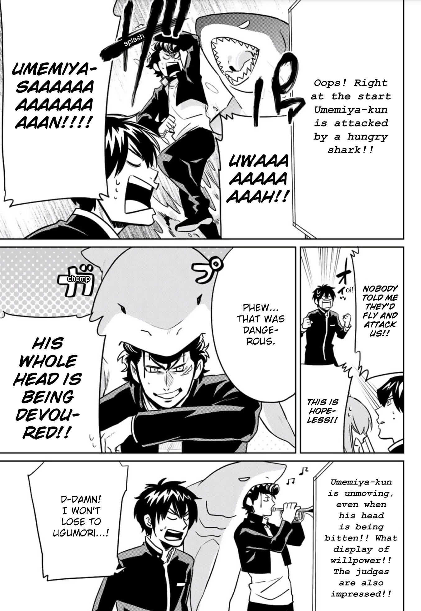 Daiya no B!! - Seidou Koukou Suisou Gakubu Chapter 28 page 5 - Chapter 28: Shark Fan Cap