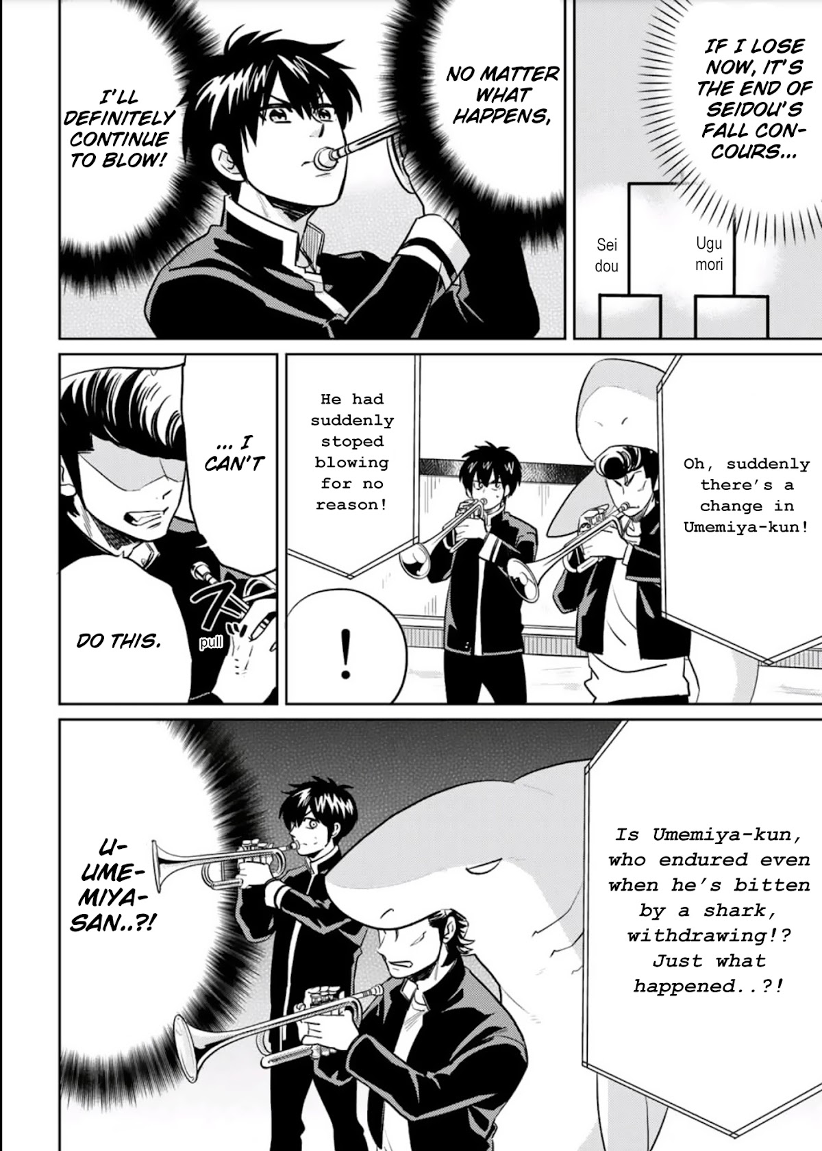 Daiya no B!! - Seidou Koukou Suisou Gakubu Chapter 28 page 6 - Chapter 28: Shark Fan Cap