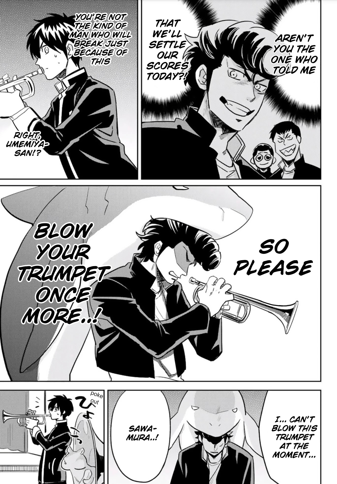 Daiya no B!! - Seidou Koukou Suisou Gakubu Chapter 28 page 7 - Chapter 28: Shark Fan Cap