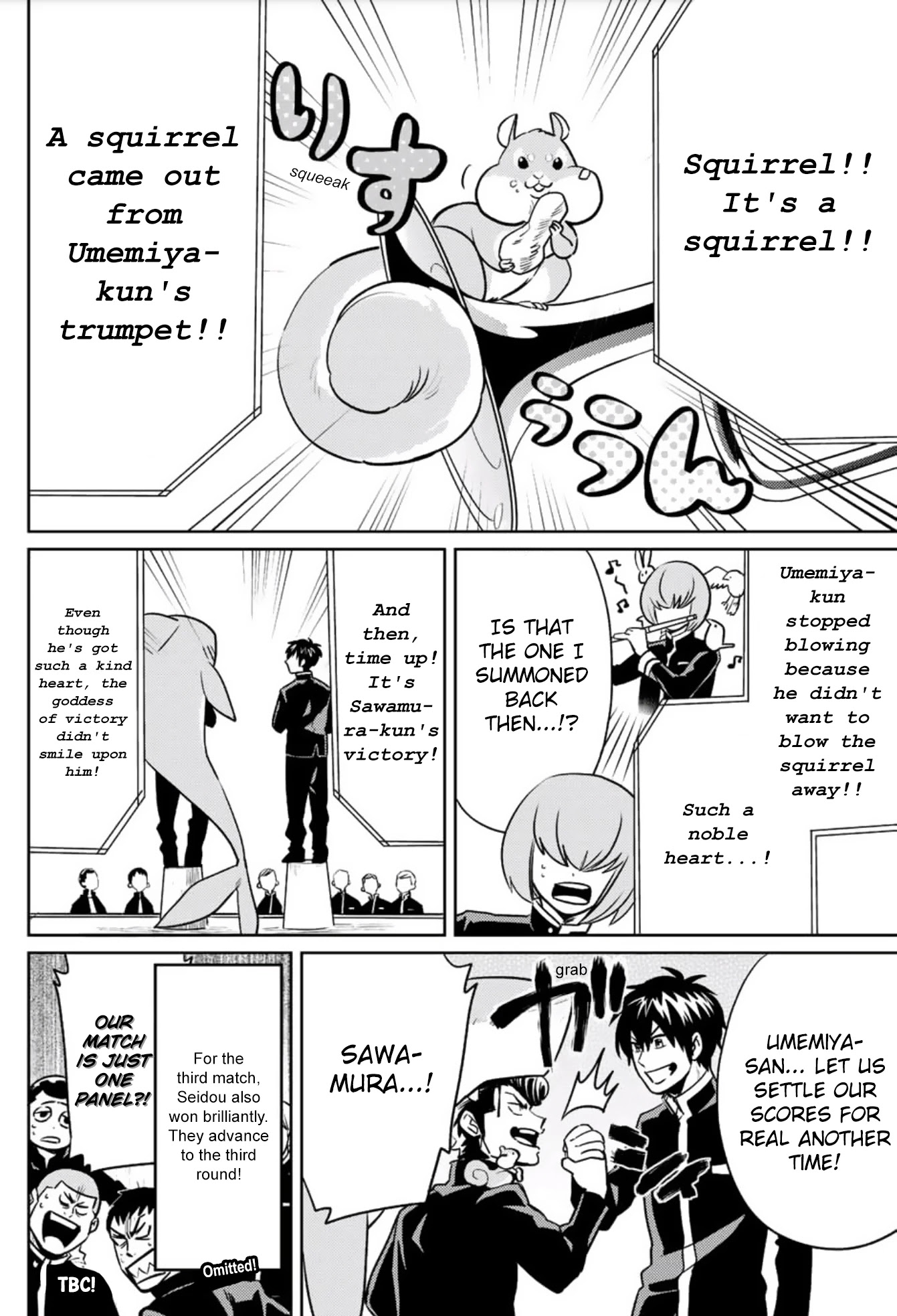 Daiya no B!! - Seidou Koukou Suisou Gakubu Chapter 28 page 8 - Chapter 28: Shark Fan Cap