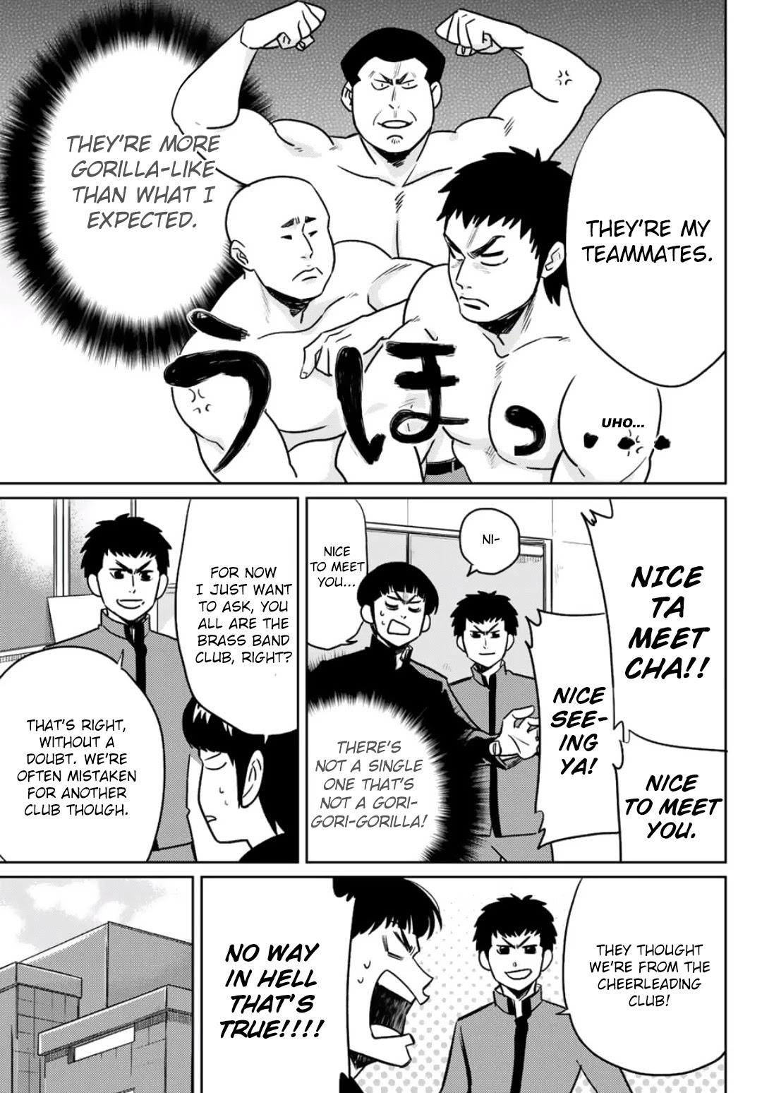 Daiya no B!! - Seidou Koukou Suisou Gakubu Chapter 29 page 3 - Chapter 29: GGGGG (Gori Gori's Great Giant Gorilla) !!