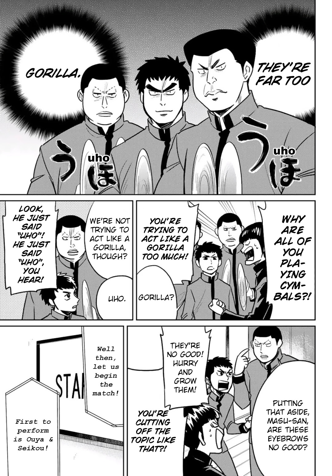 Daiya no B!! - Seidou Koukou Suisou Gakubu Chapter 29 page 5 - Chapter 29: GGGGG (Gori Gori's Great Giant Gorilla) !!