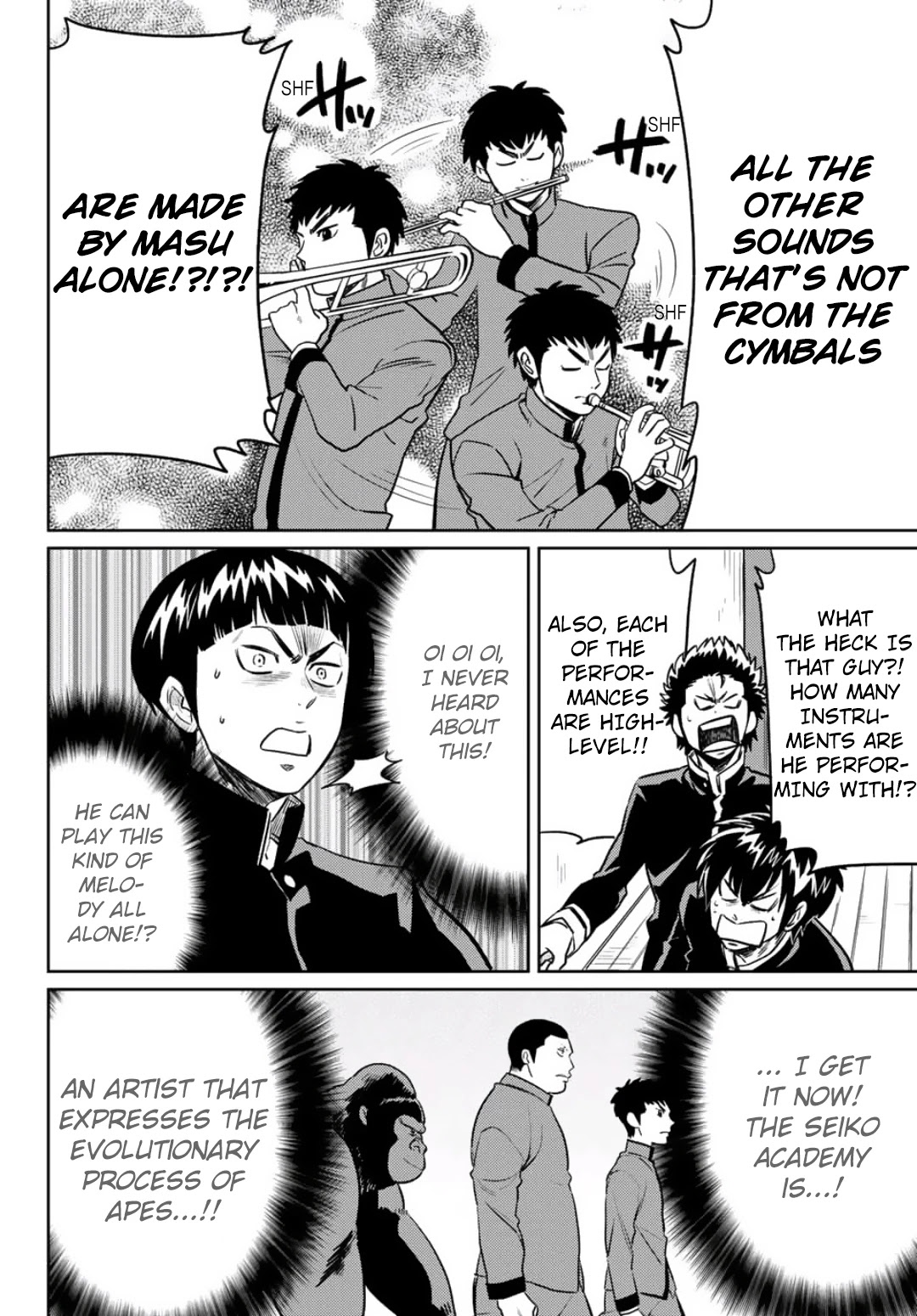 Daiya no B!! - Seidou Koukou Suisou Gakubu Chapter 30 page 4 - Chapter 30: Seiko Academy, Evolution!