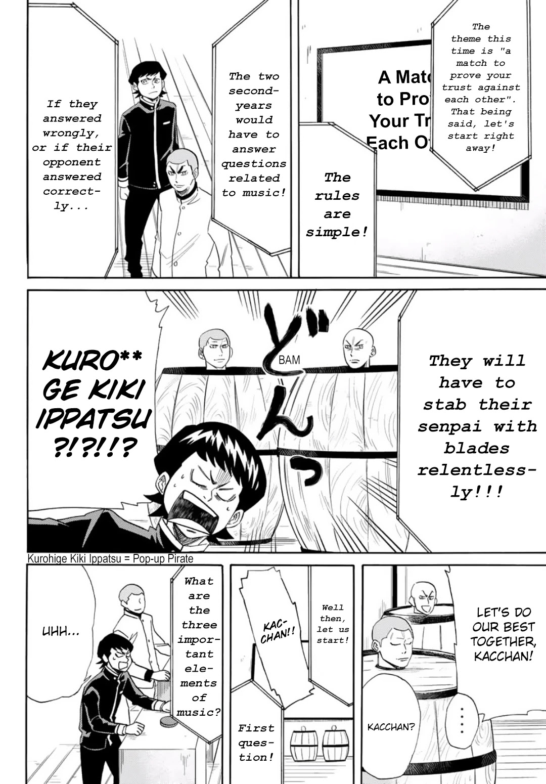 Daiya no B!! - Seidou Koukou Suisou Gakubu Chapter 31 page 4 - Chapter 31: Oi oi Seriously!